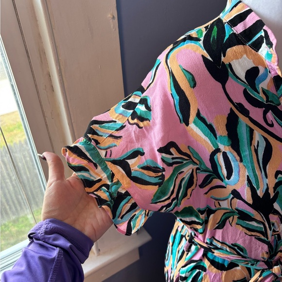 Anthropologie Corey Lynn Calter Pastel Patterned Fabric - Picture 7 of 8